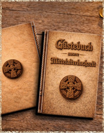 Gästebuch Hochzeit - Holzoptik